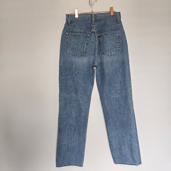 Reformation | Cynthia High Relaxed Jean Aegean Wash Denim Womens 27 - Picture 3 of 7